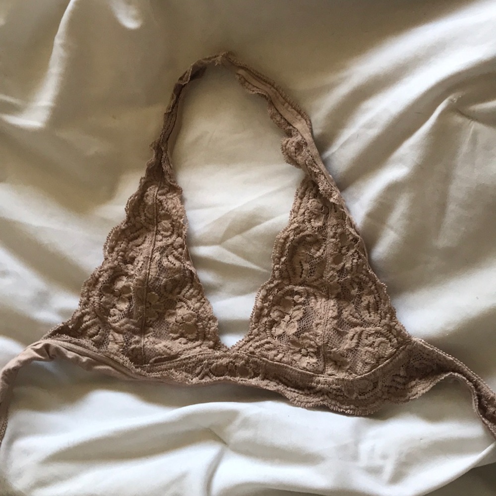 Halter Top Taupe Bralette